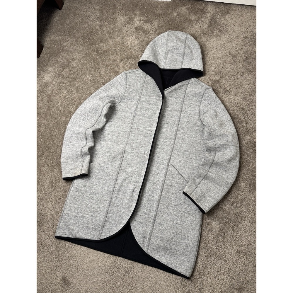 Womens LULULEMON Urban Horizons Jacket Reversible‎ Heather Grey, Size XS-S $168 - Picture 2 of 10